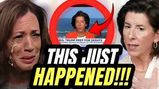 Kamala Harris LOST IT CRYING After Her TOP SURROGATE Gina Raimondo Said She's BACKING OUT Of Debate