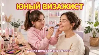 Юный визажист