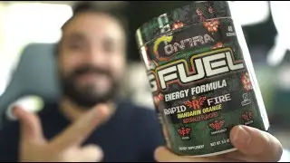 G FUEL x CONTRA "RAPID-FIRE" MANDARIN ORANGE FLAVOR REVIEW!