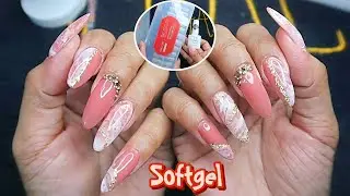 Marble Nails Using Gaoy Gel and SoftGel Nail Tips | Tagalog