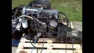 mercedes 5cyl diesel engine start