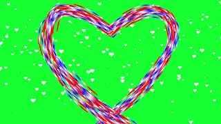 Green Screen Love Effects || Heart Effects || No Copyright || Moving Background Effects