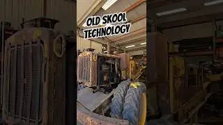 100 Year Old Tactor Uses Oil To Clean Air ? #caterpillar #heavyequipment