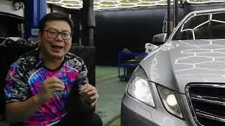 เฮียรีวิว แก้ไขไฟหน้าไม่สว่างของ Mercedes Benz W212 ด้วย Warp Laserlight