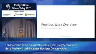 Enhancements to the bitemporal model support: integrity constraints