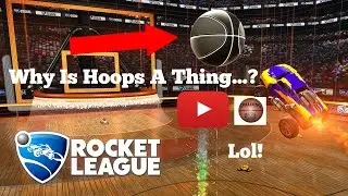 Why Is This Even A Gamemode? Rocket League Hoops With Friends!