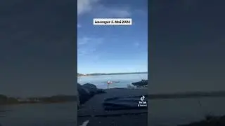 Sunday morning swim in Norway.