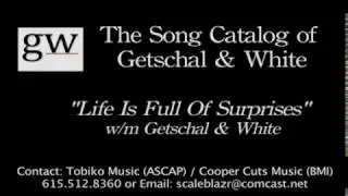 Life Is Full Of Surprises lyric video (gtr/vox demo)