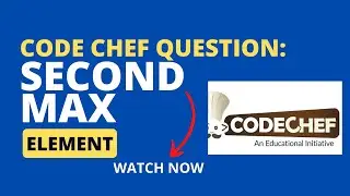 Code Chef New Question Solution with Code | | must watch
