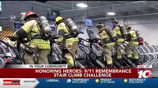 VIDEO: Amarillo first responders participate in 9/11 Stair Climb Challenge