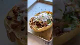 Taco Stuffed Spaghetti Squash