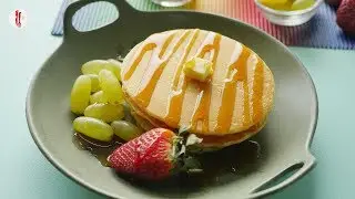 Plain and chocolate Pancake recipes by Food Fusion Kids