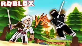 NINJAS VS ASSASSINS IN ROBLOX! (Roblox YIN VS YANG)