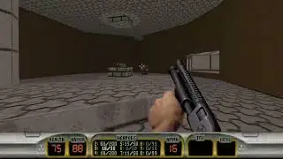 Doom 2 E1M1 - Custom Map - Duke Nukem 3D: World Tour - Full Playthrough - Walkthrough