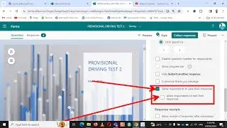 Allow respondents to save their responses in MS Forms