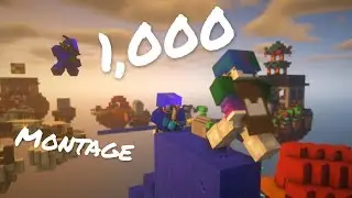 1,000 Subscriber Cinematic Bedwars Montage (4k)