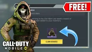 New Redeem Code Codm | Get FREE Ghost Hazmat Skin In COD Mobile | Free Skin CODM (Season 6)