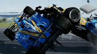 GRID 2019 ► Epic Slow Motion Crashes