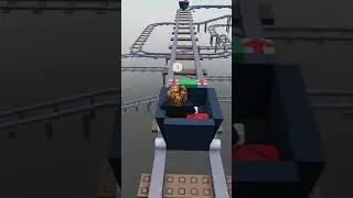 Roblox Cart Ride Goes Horribly Wrong Episode 2 #roblox #robloxcartride #shorts #skibiditoilet