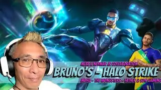 MLBB Bruno - Neymar Halo Strike Skin : FEEL THE POWER !