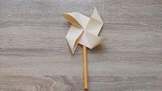 Мельница из бумаги