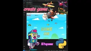 Create a Fighter Plane Game Using Only Python Code | AS Programmer #python #viralvideo #foryou