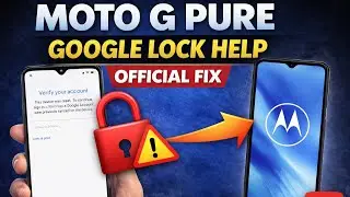 How to bypass Moto G Pure google gmail locked frp easy and Step by step for FREE No PC needed