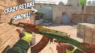 Retake B Site Like A PRO On CS2 Dust 2 With This New Smoke!