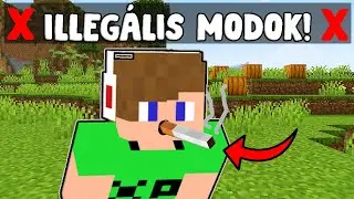 ILLEGÁLIS CIGIS MOD A MINECRAFT-BAN! 😱