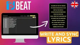 B.Beat - Tutorial Lyrics Insertion and Sync