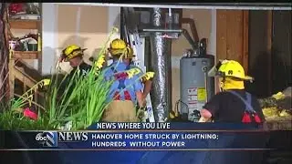 Monday storms leave hundreds without power this morning