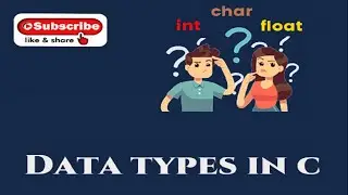 Data Types of C Language | C- DataTypes