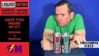 Liquid Nitro Energy Drink Product Review. Honest taste test of Liquid Nitro Energy drink.
