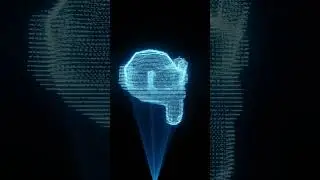 Hologram Made In Blender