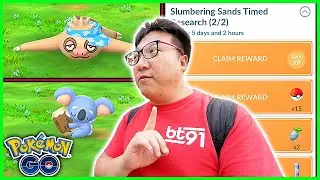 Slumbering Sands Event Came With A Brand New Shiny Pokemon in Pokemon GO