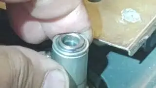 Garrard LAB 80 Wire Clip Removal to Eventually Access Bearings