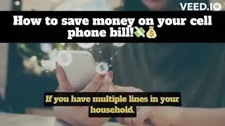 How to save money on your cell phone bill?
