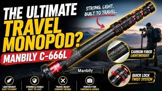 PROBABLY THE BEST BUDGET CAMERA MONOPOD!  Manbily C-666L REVIEW