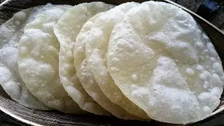 2 in 1 Poori & Chapati with Cooked rice - Gluten free, Healthy, Simple,Foolproof (Recipe # 159)