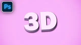 Turn Flat Text into 3D Marvels in Photoshop