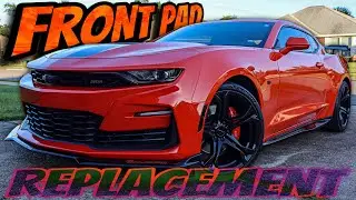 How to Replace the Front Camaro SS Brake Pads!