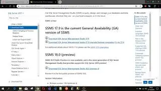 Sql Server Menagament Studio 2017 Kurulumu
