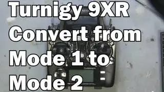 Turnigy 9XR Converting from Mode 1 to Mode 2