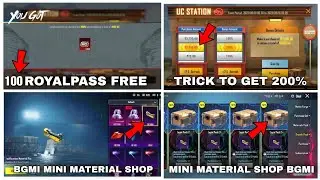 ✅Get Free Royalpass // Get Free Mini Material In Bgmi Confirm // How To Get Mini Material In Bgmi