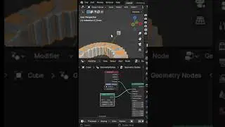 Simple Loop Animation with Geometry Nodes 