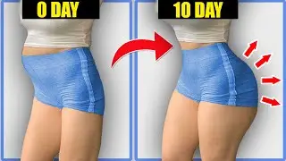 The Perfect Bubble Butt Workout & Lose belly Fat 🍑 No Equipment Needed!