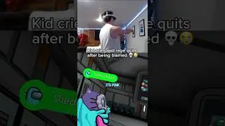 Kid Cries in Among Us VR