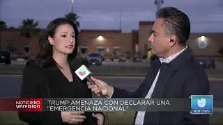 Anuncio de Trump sobre la frontera.Trump