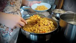 Макаронный плов