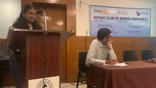 DEI training by Kaveri Deepak at the Rotary Club of Madras Northwest.